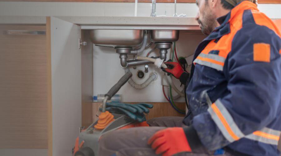 Professional slab leak plumber services in South Boardman, MI